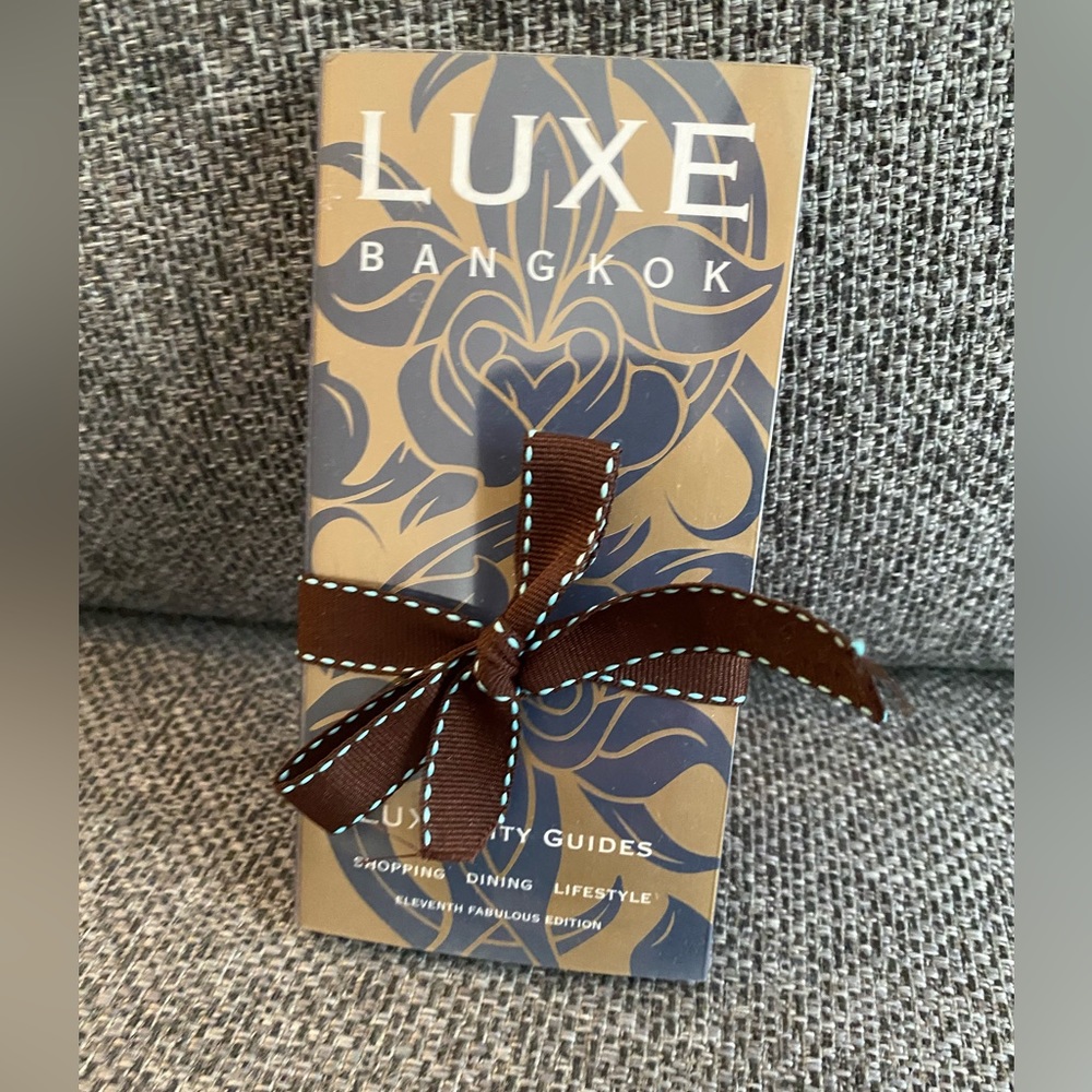 Luxe City Guide Bangkok Third Edition NWT